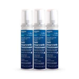 Піна міноксидил 5% Minoxidil Amazon Basic Care 3фл.