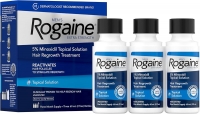 Лосьйон Rogaine Регейн міноксидил 5% упаковка 3 флакони