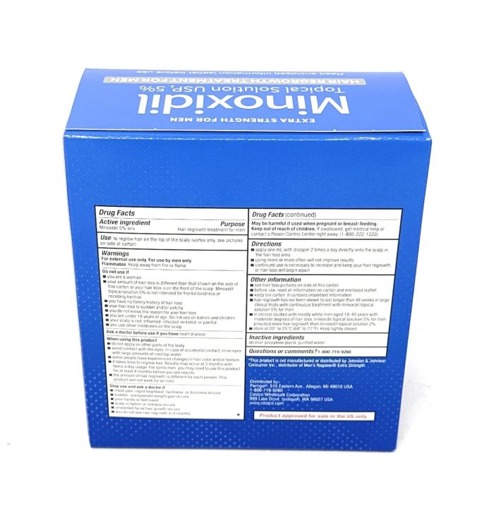 Міноксидил Кіркланд Minoxidil Kirkland 5% 6 флаконів+дозатор