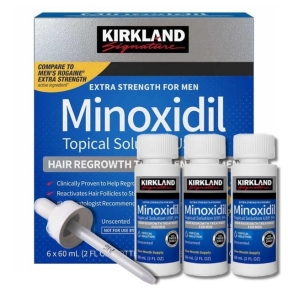 Миноксидил 5% Киркланд Kirkland Minoxidil 3 флакона+дозатор - 2